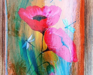 Artystycznie malowana dach&oacute;wka